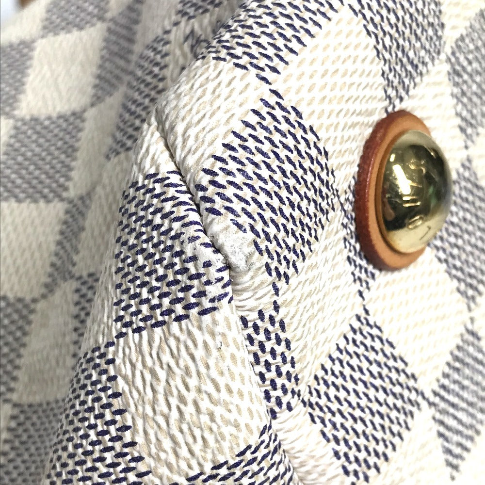 LOUIS VUITTON N41376 ダミエアズール カバPM カバ PM 肩掛け カバン トートバッグ ショルダーバッグ ダミエアズールキャンバス レディース ホワイト