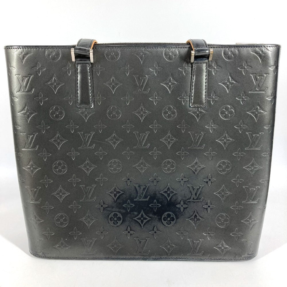 LOUIS VUITTON M55102 Monogram Matt Wilwood Shoulder Bag Tote Bag Ladies Metallic Grey