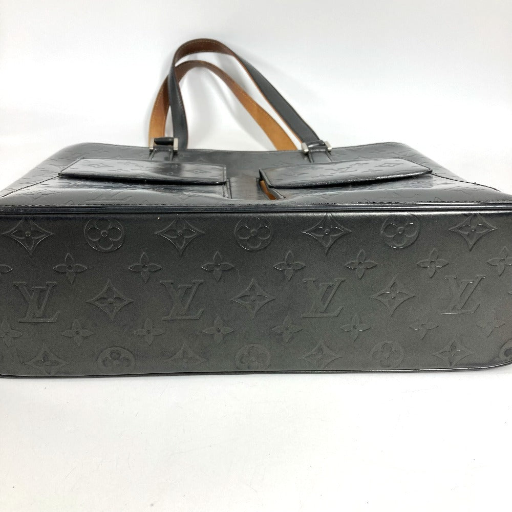 LOUIS VUITTON M55102 Monogram Matt Wilwood Shoulder Bag Tote Bag Ladies Metallic Grey