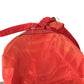 PRADA Triangle Logo Plate Backpack Nylon Unisex Red