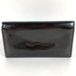 LOUIS VUITTON M61316 Vernis Portefeuille Louise Flap Long Wallet กระเป๋าสตางค์ใบยาว หนังแก้ว Unisex สีดำ