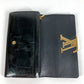 LOUIS VUITTON M61316 Vernis Portefeuille Louise Flap Long Wallet กระเป๋าสตางค์ใบยาว หนังแก้ว Unisex สีดำ