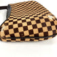 LOUIS VUITTON M92132 ダミエ ソバージュ タイガー カバン アクセサリーポーチ ブラウン ハンドバッグ レザー/ハラコ レディース ブラウン