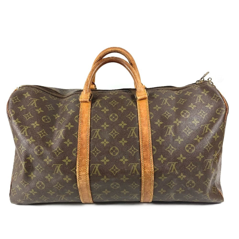 LOUIS VUITTON M41426 Monogram Keepall 50 Keepall 50 Old Model Bag Handbag Travel Bag Boston Bag Monogram Canvas Unisex Brown