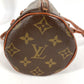 LOUIS VUITTON M51367 Monogram Papillon 22 (old model) Papillon 22 Mini Bag Cylinder Handbag Monogram Canvas Unisex Brown