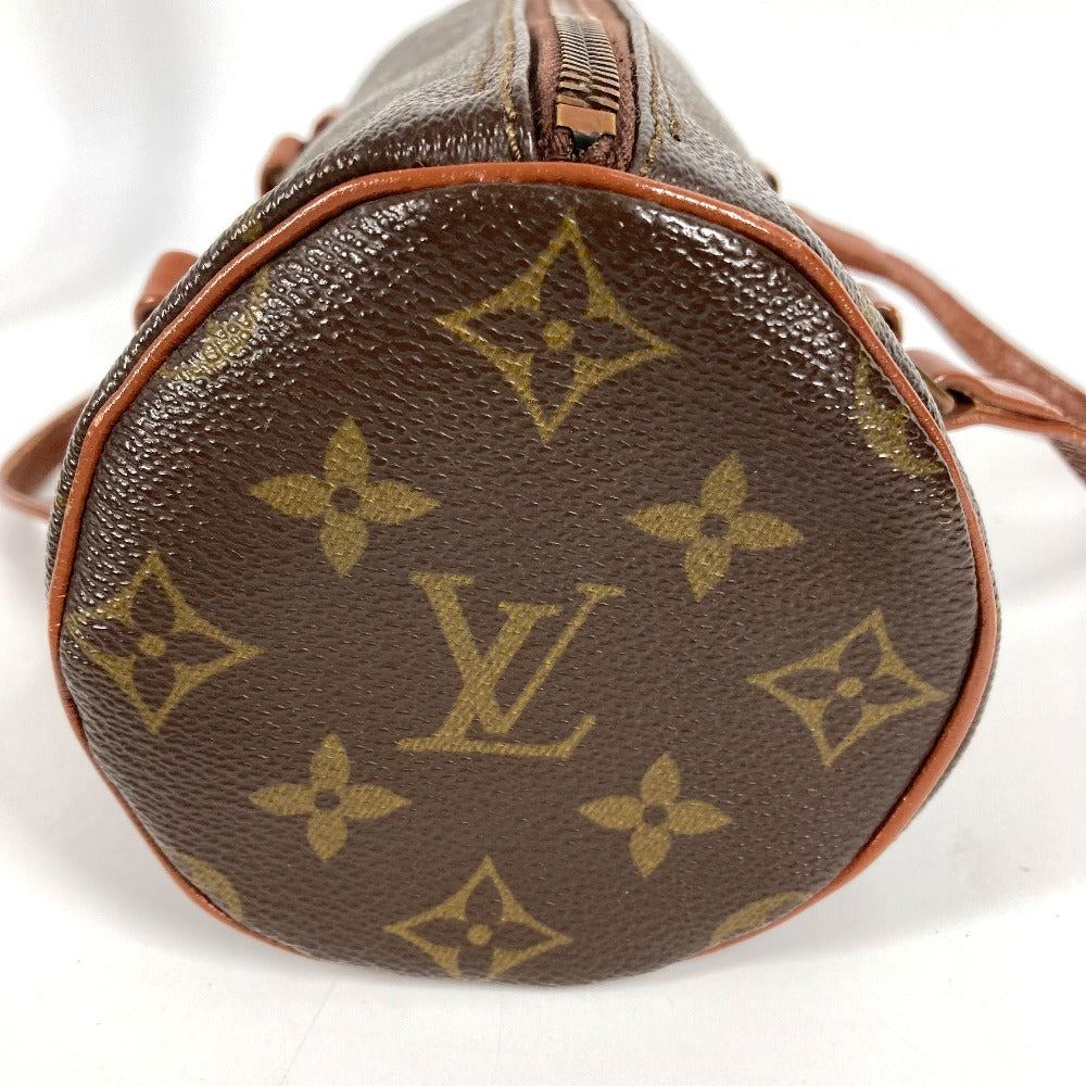 LOUIS VUITTON M51367 Monogram Papillon 22 (old model) Papillon 22 Mini Bag Cylinder Handbag Monogram Canvas Unisex Brown