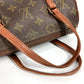 LOUIS VUITTON M51367 Monogram Papillon 22 (old model) Papillon 22 Mini Bag Cylinder Handbag Monogram Canvas Unisex Brown