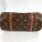 LOUIS VUITTON M51367 Monogram Papillon 22 (old model) Papillon 22 Mini Bag Cylinder Handbag Monogram Canvas Unisex Brown
