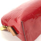 LOUIS VUITTON M90172 Monogram Vernis Pochette Cosmetique Makeup Pouch Pouch Multi-purpose Pouch Cosmetic Pouch Monogram Vernis Unisex Cerise Red