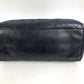 CHANEL ヴィンテージ Vステッチ ロゴ カバン トートバッグ CC ココマーク チャーム付き ハンドバッグ レザー ユニセックス ブラック