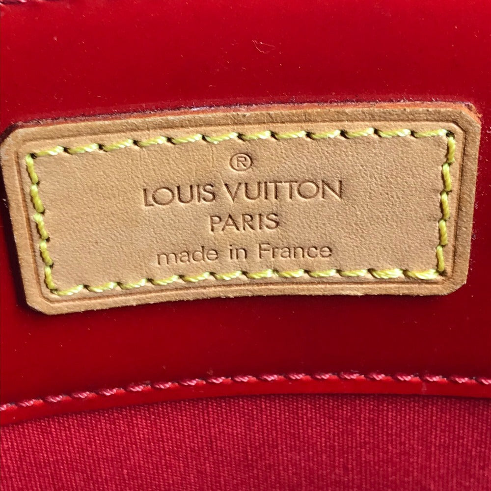 LOUIS VUITTON M91086 モノグラムヴェルニ リードMM リード MM 縦型 カバン トートバッグ ショルダーバッグ モノグラムヴェルニキャンバス レディース ルージュ レッド