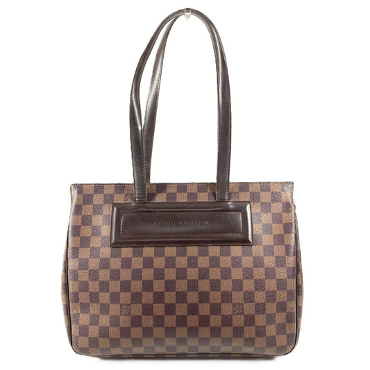 LOUIS VUITTON N51123 ダミエ パリオリPM パリオリ PM ショルダーバッグ カバン 肩掛け トートバッグ ダミエキャンバス ユニセックス エベヌ ブラウン