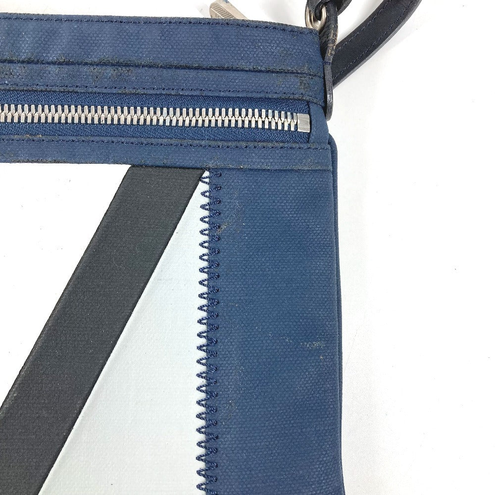 LOUIS VUITTON M80701 LVcup Genoise Crossbody Bag Coated Canvas Unisex Navy