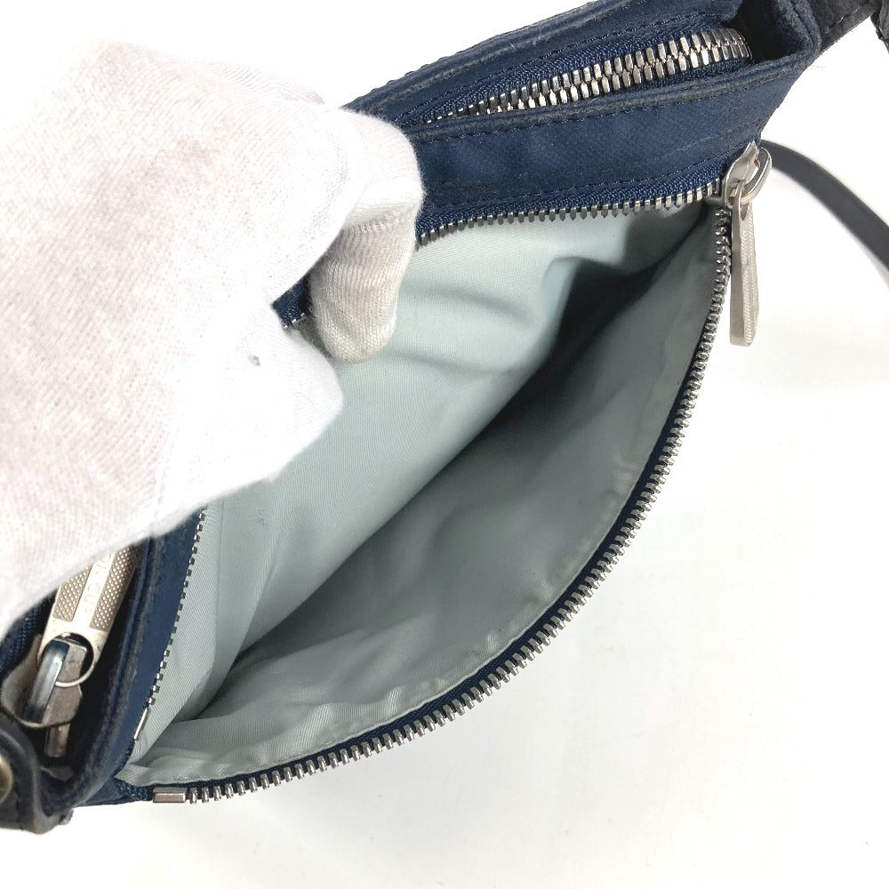 LOUIS VUITTON M80701 LVcup Genoise Crossbody Bag Coated Canvas Unisex Navy