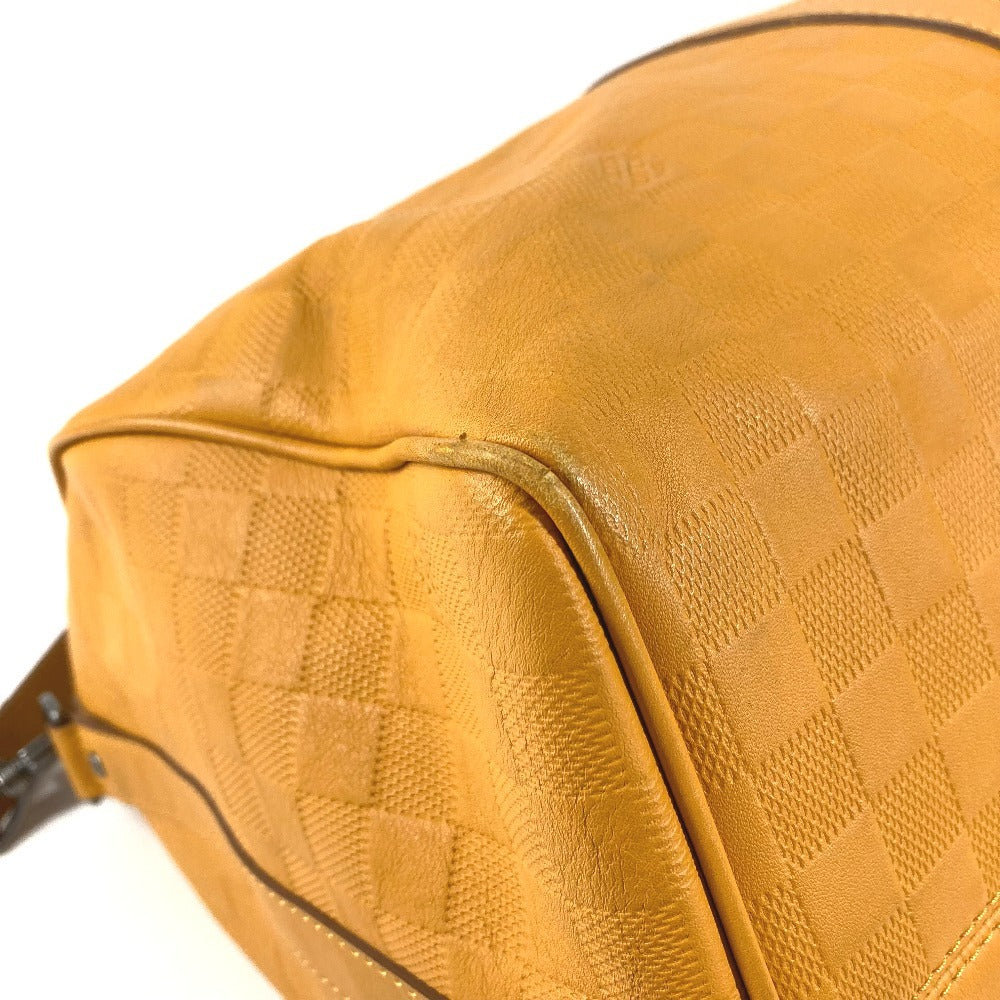 LOUIS VUITTON N41217 ダミエアンフィニ キーポルバンドリエール45 キーポルバンドリエール 45 カバン ハンドバッグ 旅行バッグ トラベルバッグ 2WAYバッグ ショルダーバッグ ボストンバッグ ダミエアンフィニレザー ユニセックス ソラール イエロー