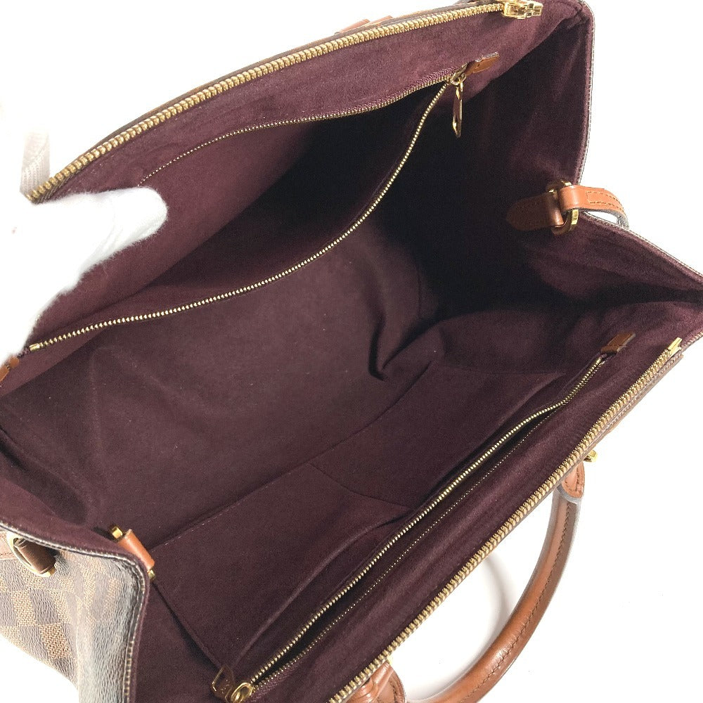 LOUIS VUITTON N41337 ダミエ グリニッジ カバン 2WAYバッグ ハンドバッグ トートバッグ ショルダーバッグ ダミエキャンバス ユニセックス エベヌ ブラウン
