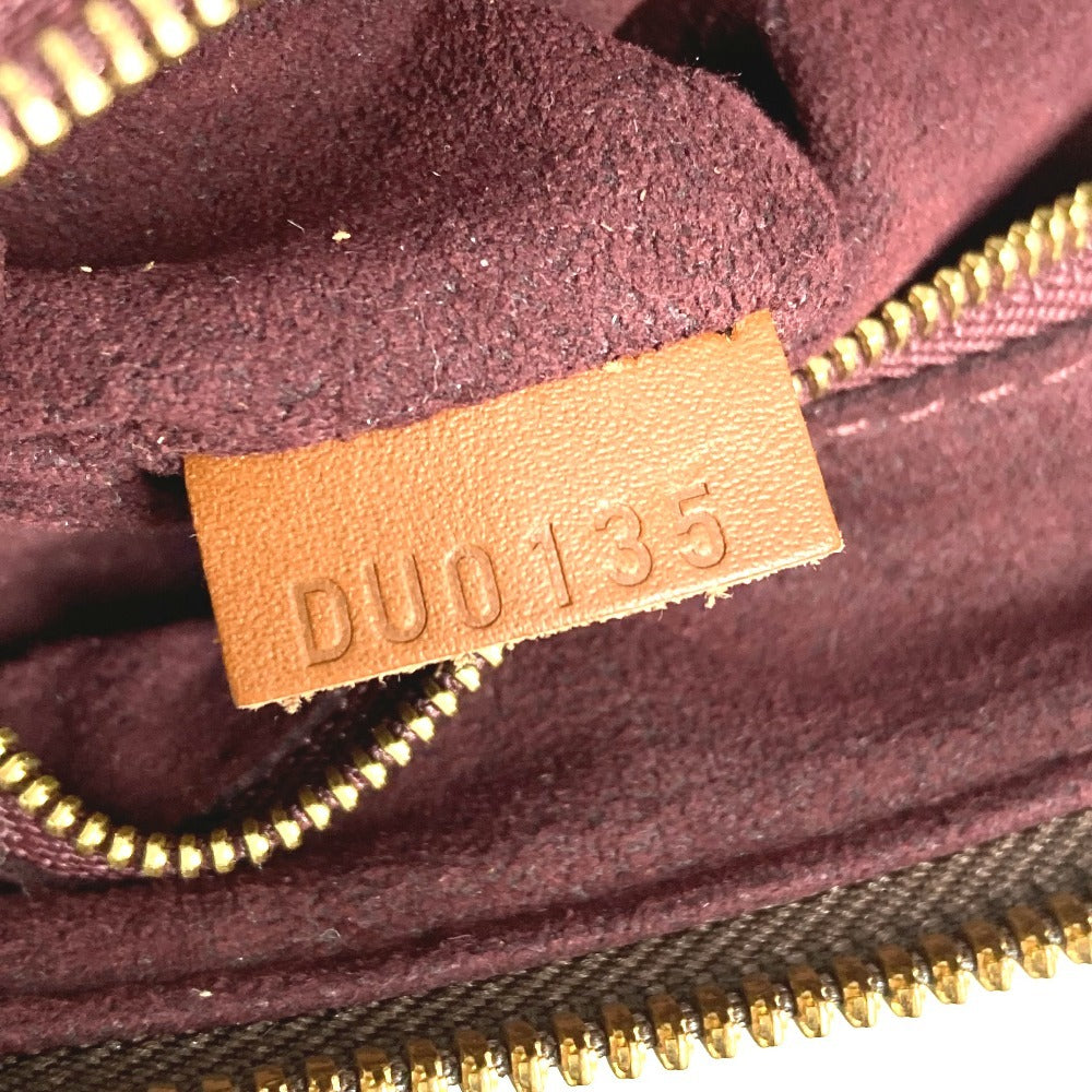 LOUIS VUITTON N41337 ダミエ グリニッジ カバン 2WAYバッグ ハンドバッグ トートバッグ ショルダーバッグ ダミエキャンバス ユニセックス エベヌ ブラウン