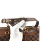 LOUIS VUITTON N41337 ダミエ グリニッジ カバン 2WAYバッグ ハンドバッグ トートバッグ ショルダーバッグ ダミエキャンバス ユニセックス エベヌ ブラウン