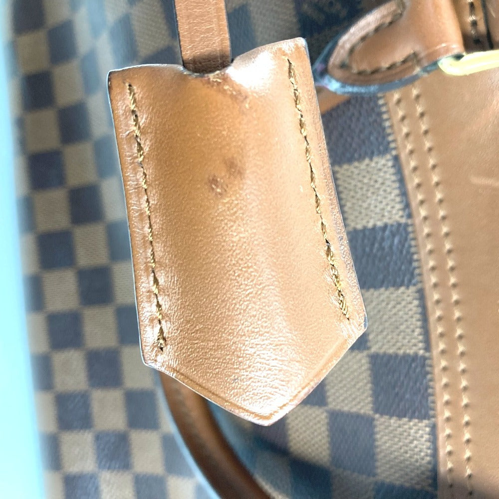 LOUIS VUITTON N41337 ダミエ グリニッジ カバン 2WAYバッグ ハンドバッグ トートバッグ ショルダーバッグ ダミエキャンバス ユニセックス エベヌ ブラウン