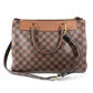 LOUIS VUITTON N41337 ダミエ グリニッジ カバン 2WAYバッグ ハンドバッグ トートバッグ ショルダーバッグ ダミエキャンバス ユニセックス エベヌ ブラウン