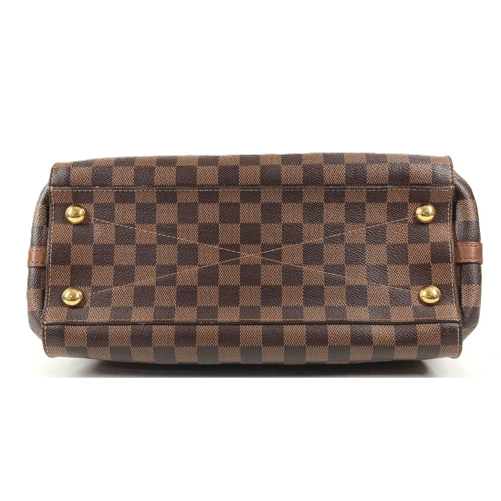 LOUIS VUITTON N41337 ダミエ グリニッジ カバン 2WAYバッグ ハンドバッグ トートバッグ ショルダーバッグ ダミエキャンバス ユニセックス エベヌ ブラウン