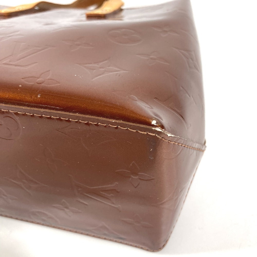 LOUIS VUITTON M91146 Monogram Vernis Reade PM Reade PM Bag Tote Bag Handbag Monogram Vernis Canvas Unisex Bronze Brown