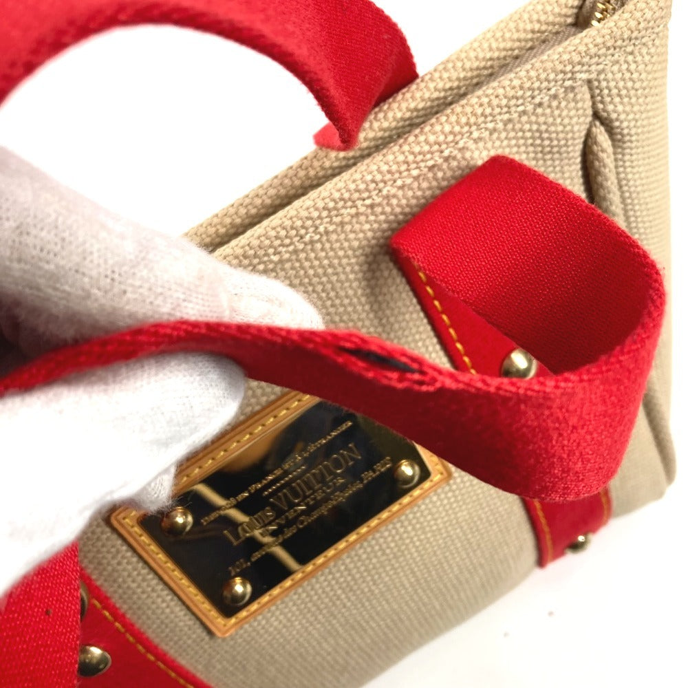 LOUIS VUITTON M40038 Antigua Cabas PM Cabas PM Bag Tote Bag Handbag Canvas Unisex Beige