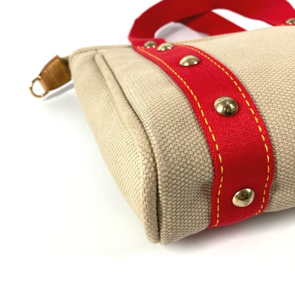 LOUIS VUITTON M40038 Antigua Cabas PM Cabas PM Bag Tote Bag Handbag Canvas Unisex Beige