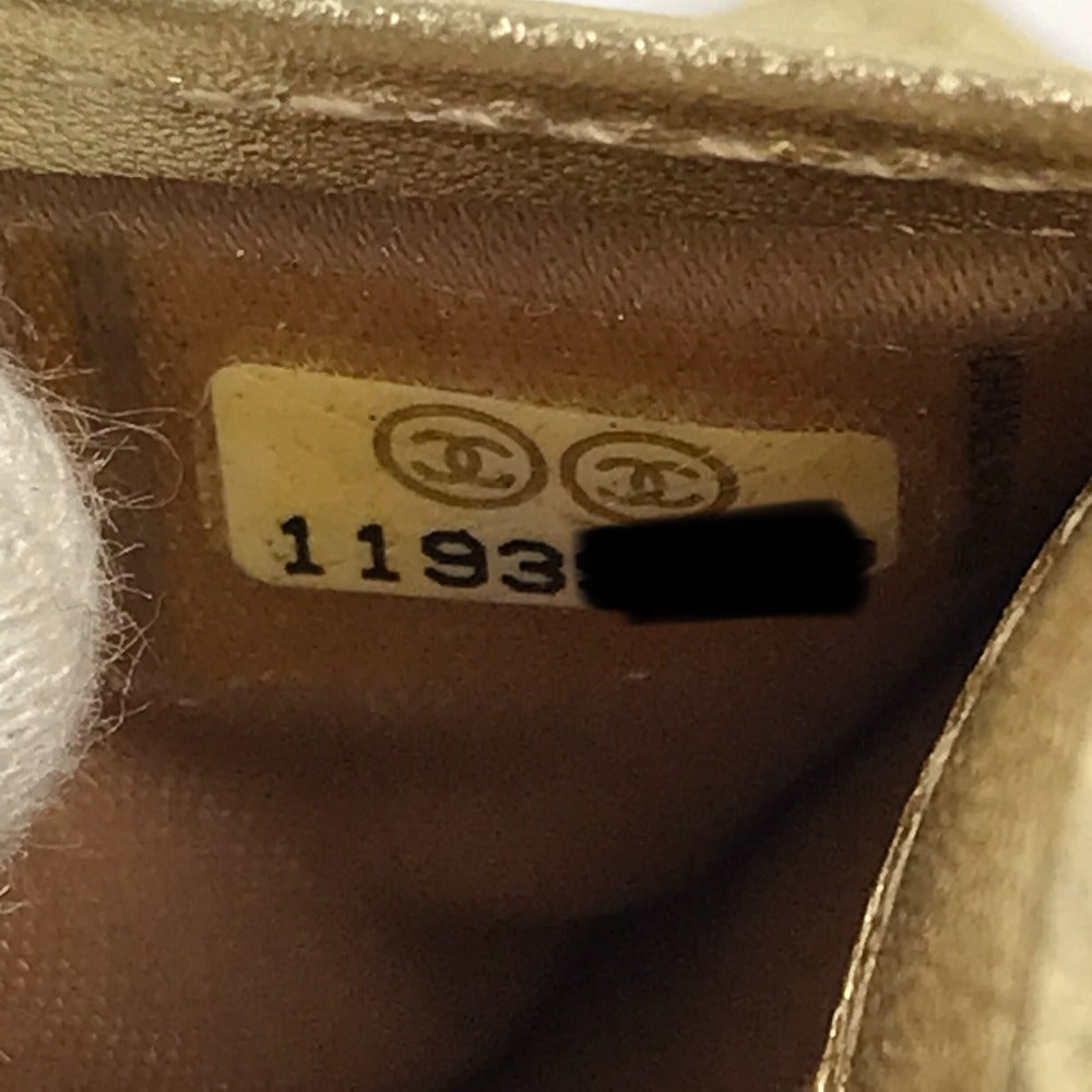 CHANEL A37151 CC ココマーク ロゴ アイコン 2つ折り ロングウォレット 長財布 レザー ユニセックス ゴールド