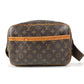 LOUIS VUITTON M45254 モノグラム リポーターPM リポーター PM 斜め掛け カバン ショルダーバッグ モノグラムキャンバス ユニセックス ブラウン