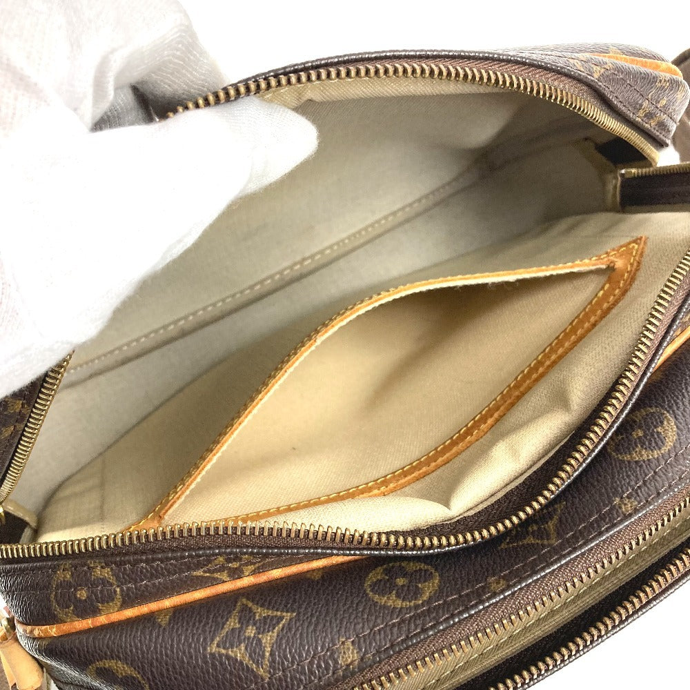 LOUIS VUITTON M45254 モノグラム リポーターPM リポーター PM 斜め掛け カバン ショルダーバッグ モノグラムキャンバス ユニセックス ブラウン