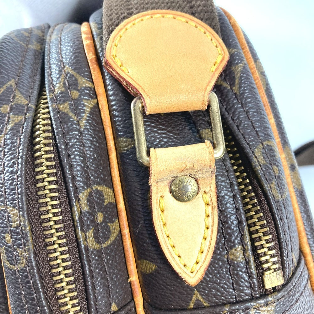 LOUIS VUITTON M45254 モノグラム リポーターPM リポーター PM 斜め掛け カバン ショルダーバッグ モノグラムキャンバス ユニセックス ブラウン