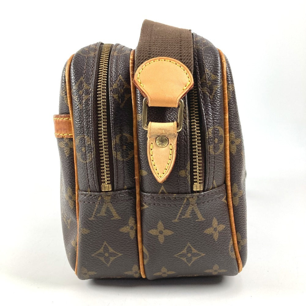 LOUIS VUITTON M45254 モノグラム リポーターPM リポーター PM 斜め掛け カバン ショルダーバッグ モノグラムキャンバス ユニセックス ブラウン