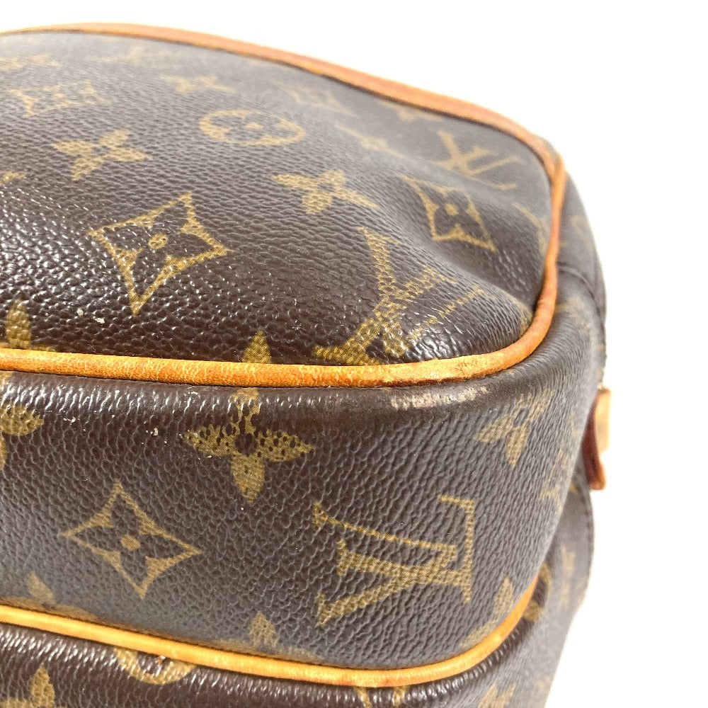 LOUIS VUITTON M45254 モノグラム リポーターPM リポーター PM 斜め掛け カバン ショルダーバッグ モノグラムキャンバス ユニセックス ブラウン