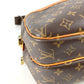 LOUIS VUITTON M45254 モノグラム リポーターPM リポーター PM 斜め掛け カバン ショルダーバッグ モノグラムキャンバス ユニセックス ブラウン