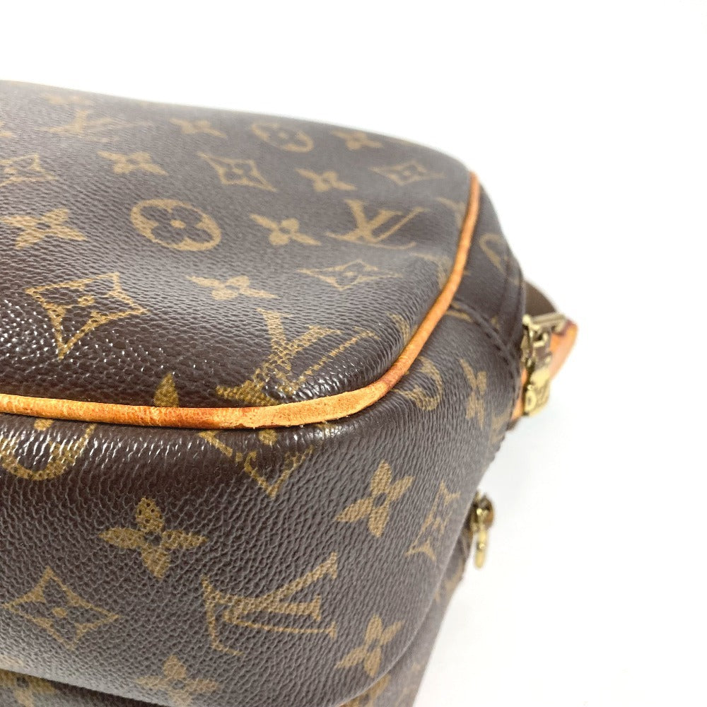 LOUIS VUITTON M45254 モノグラム リポーターPM リポーター PM 斜め掛け カバン ショルダーバッグ モノグラムキャンバス ユニセックス ブラウン
