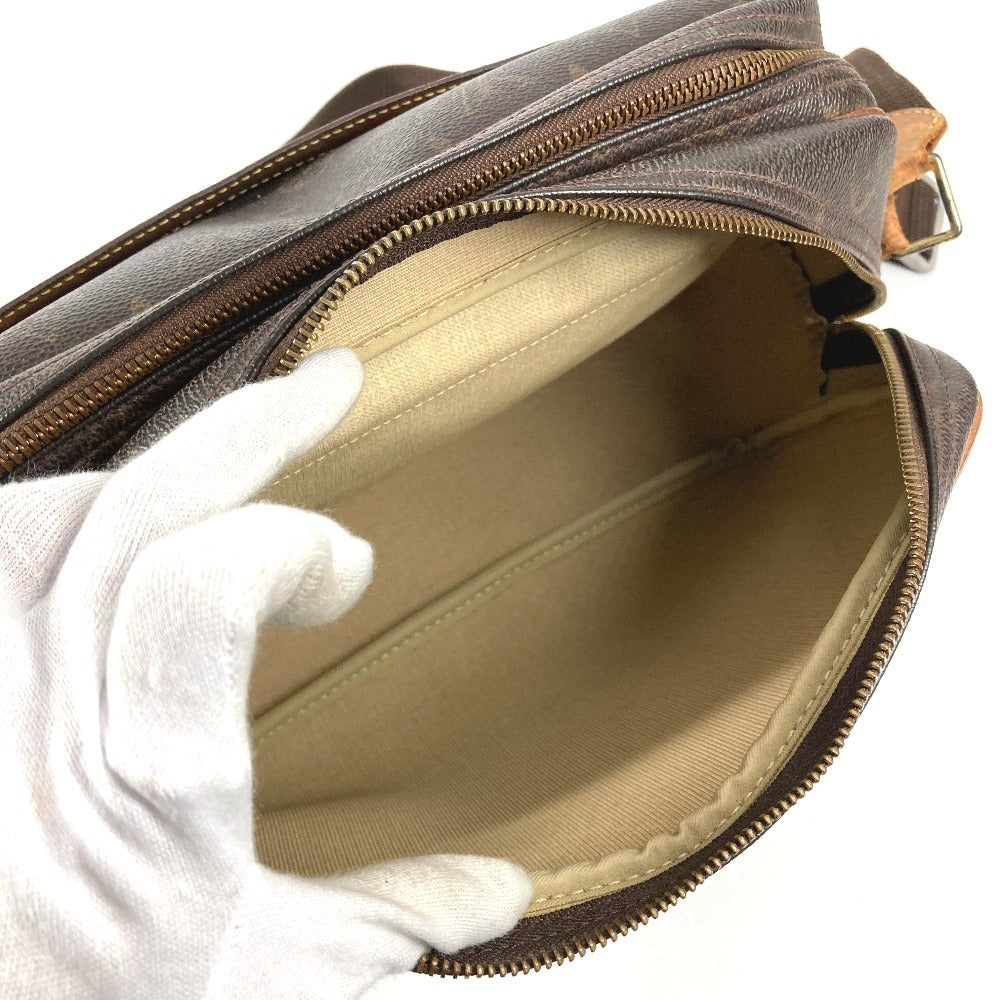 LOUIS VUITTON M45254 モノグラム リポーターPM リポーター PM 斜め掛け カバン ショルダーバッグ モノグラムキャンバス ユニセックス ブラウン