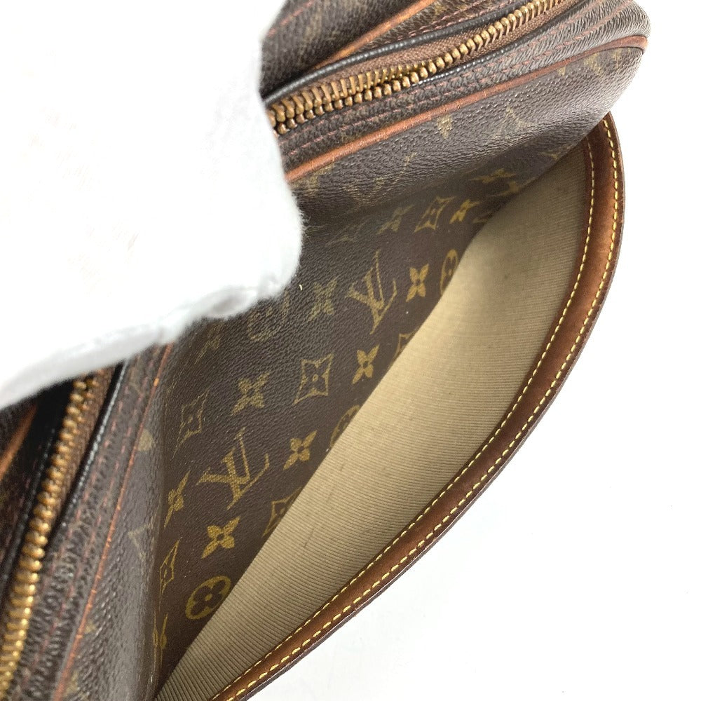 LOUIS VUITTON M45254 モノグラム リポーターPM リポーター PM 斜め掛け カバン ショルダーバッグ モノグラムキャンバス ユニセックス ブラウン