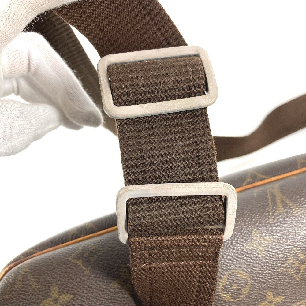LOUIS VUITTON M45254 モノグラム リポーターPM リポーター PM 斜め掛け カバン ショルダーバッグ モノグラムキャンバス ユニセックス ブラウン