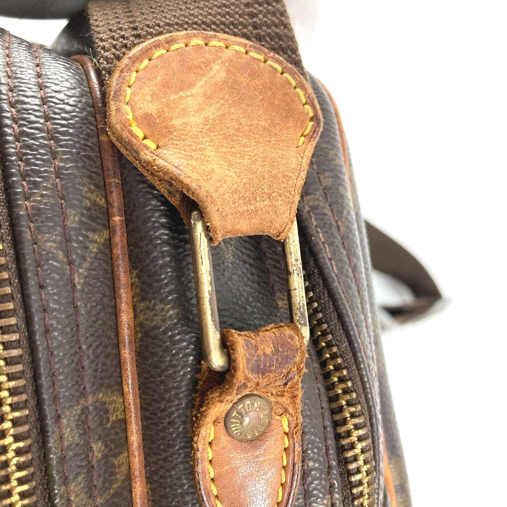 LOUIS VUITTON M45254 モノグラム リポーターPM リポーター PM 斜め掛け カバン ショルダーバッグ モノグラムキャンバス ユニセックス ブラウン