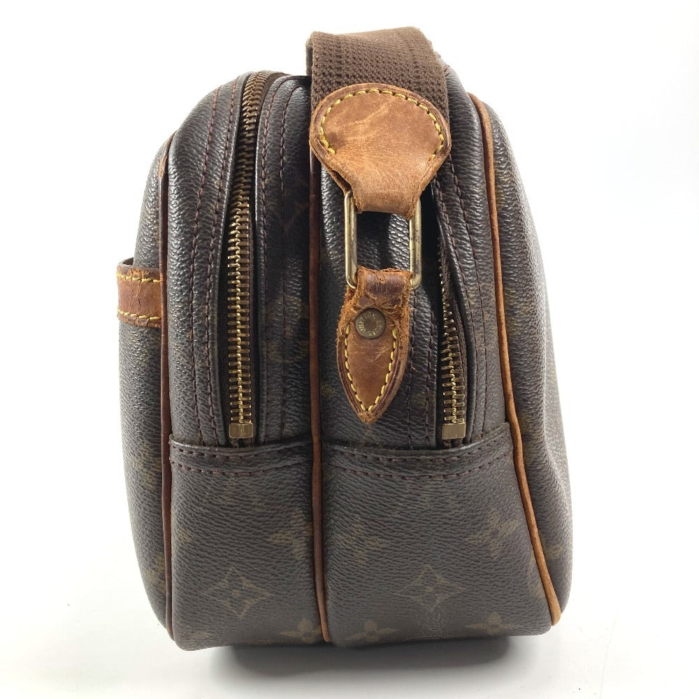 LOUIS VUITTON M45254 モノグラム リポーターPM リポーター PM 斜め掛け カバン ショルダーバッグ モノグラムキャンバス ユニセックス ブラウン