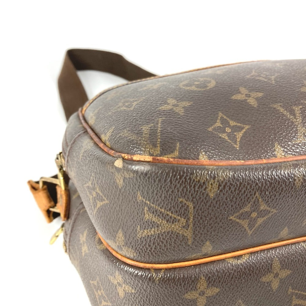 LOUIS VUITTON M45254 モノグラム リポーターPM リポーター PM 斜め掛け カバン ショルダーバッグ モノグラムキャンバス ユニセックス ブラウン