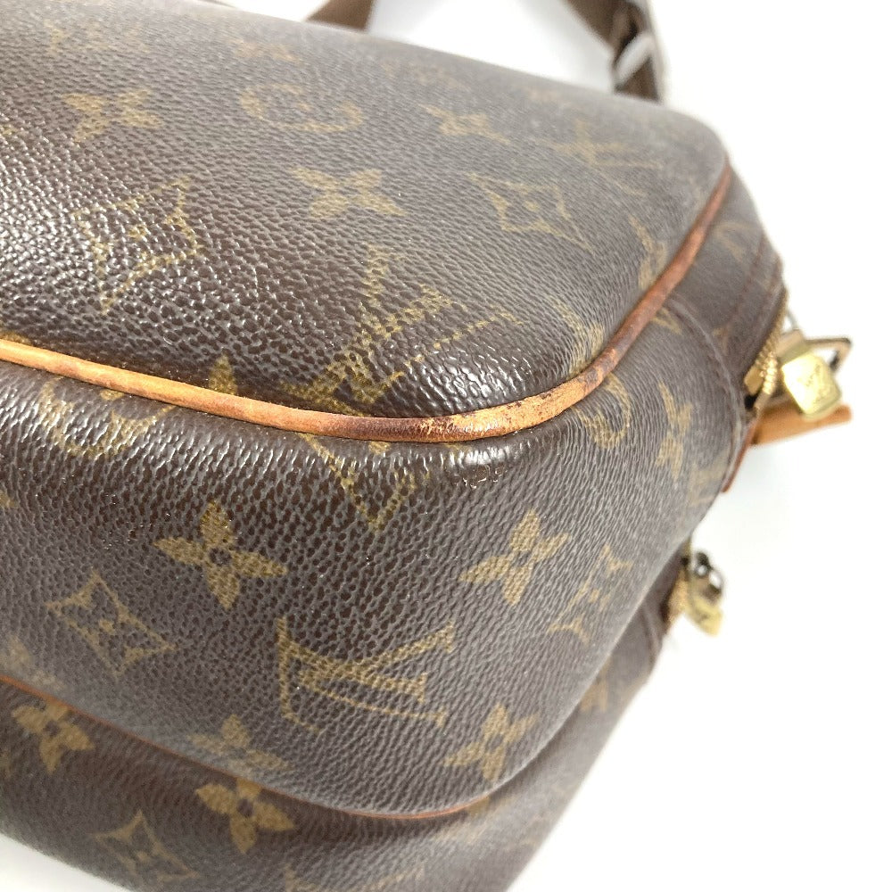 LOUIS VUITTON M45254 モノグラム リポーターPM リポーター PM 斜め掛け カバン ショルダーバッグ モノグラムキャンバス ユニセックス ブラウン