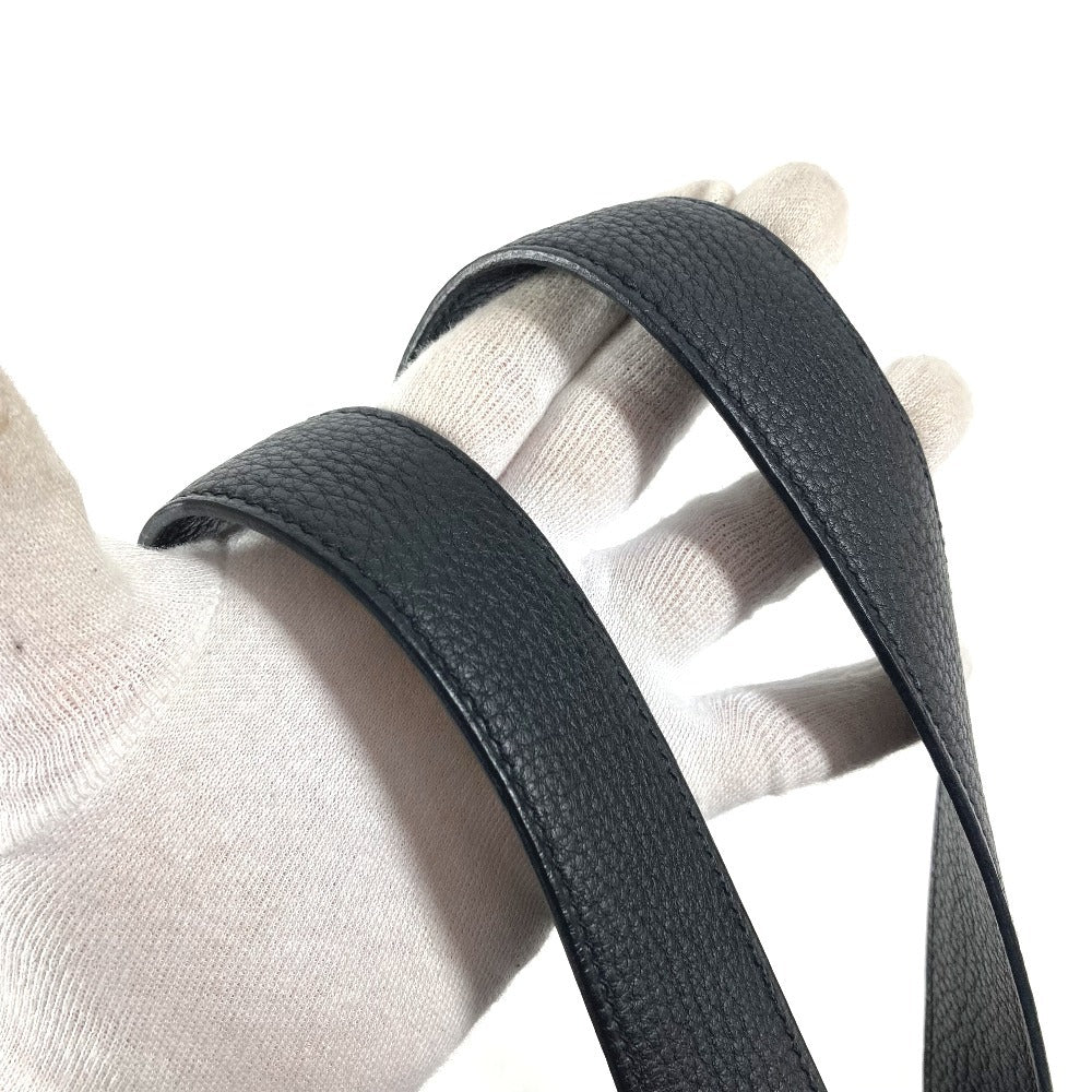 HERMES カバ ヴェルティージュ カバヴェルティージュ カバン 肩掛け トートバッグ ショルダーバッグ ネゴンダ ユニセックス ブラック