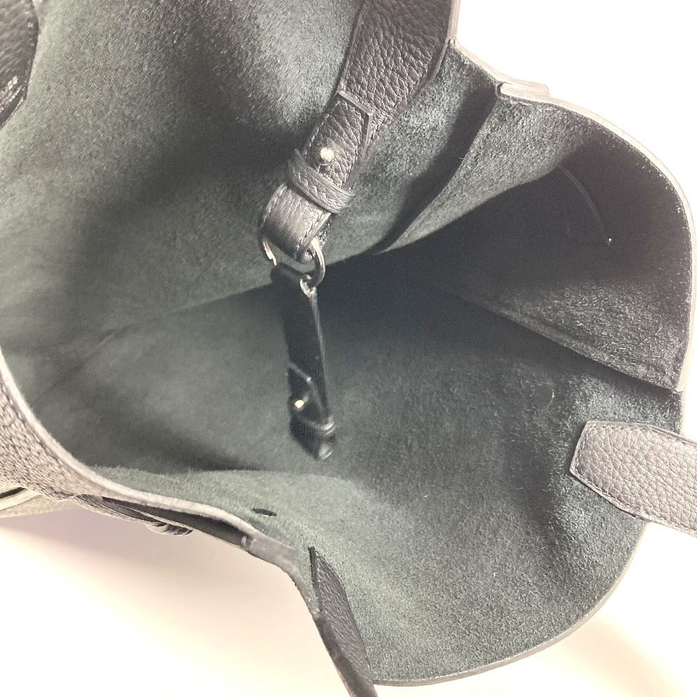 HERMES カバ ヴェルティージュ カバヴェルティージュ カバン 肩掛け トートバッグ ショルダーバッグ ネゴンダ ユニセックス ブラック