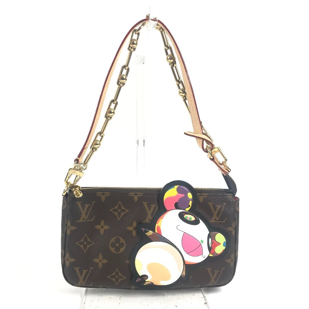 LOUIS VUITTON M13440 Monogram Takashi Murakami Panda LV × TM Pochette Accessoires Bag Shoulder Bag Handbag 2WAY Bag Chain Bag Shoulder Bag Monogram Canvas Women's Brown