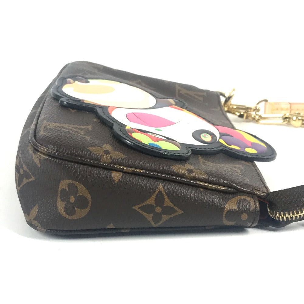 LOUIS VUITTON M13440 Monogram Takashi Murakami Panda LV × TM Pochette Accessoires Bag Shoulder Bag Handbag 2WAY Bag Chain Bag Shoulder Bag Monogram Canvas Women's Brown