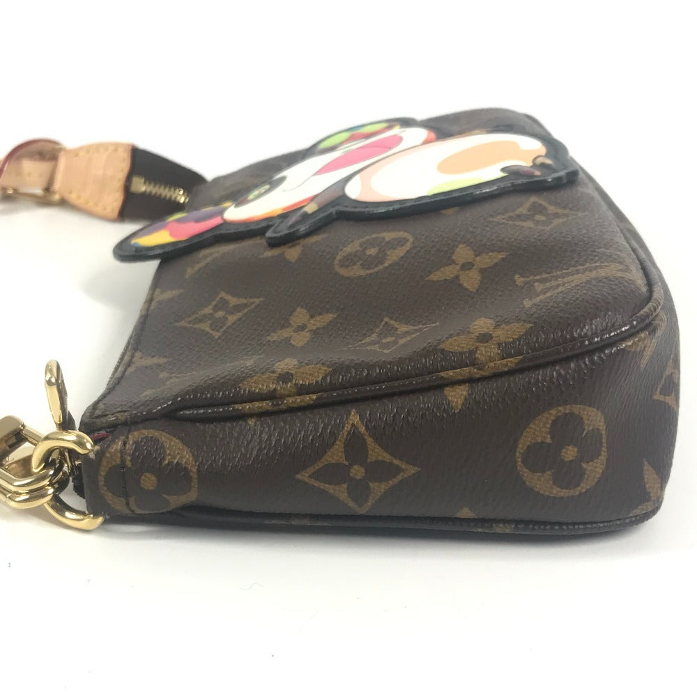 LOUIS VUITTON M13440 Monogram Takashi Murakami Panda LV × TM Pochette Accessoires Bag Shoulder Bag Handbag 2WAY Bag Chain Bag Shoulder Bag Monogram Canvas Women's Brown