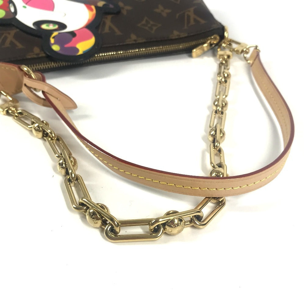 LOUIS VUITTON M13440 Monogram Takashi Murakami Panda LV × TM Pochette Accessoires Bag Shoulder Bag Handbag 2WAY Bag Chain Bag Shoulder Bag Monogram Canvas Women's Brown