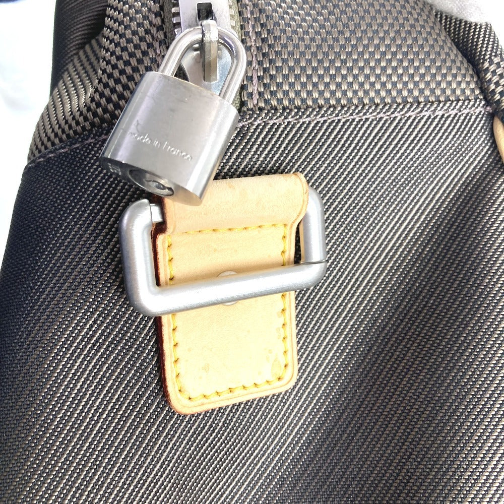 LOUIS VUITTON M93015 Damier Géant Souverain Travel Bag Handbag Boston Bag Damier Géant Canvas Unisex Khaki